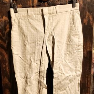 Banana Republic Ivory Size 2 Dress Capri